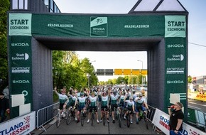 Skoda Auto Deutschland GmbH: Škoda mobilisiert Radsportklassiker Eschborn–Frankfurt und startet mit Škoda Veloteam bei den Jedermann-Rennen