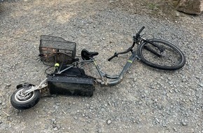 Polizei Rhein-Erft-Kreis: POL-REK: 260723-3: Zweiradfahrer auf Eigenkonstruktion bei Unfall schwer verletzt