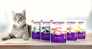 FINNERN GmbH & CO. KG: Neues Katzenfutter Kattovit Vital Care von Finnern: / Wellness jetzt auch für Stubentiger