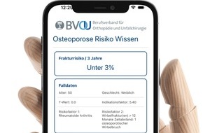 Berufsverband für Orthopädie und Unfallchirurgie e.V.: Osteoporose im Fokus: BVOU präsentiert App zum Tag der Rückengesundheit