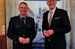 Polizeipräsidium Rheinpfalz: POL-PPRP: Andreas Sarter als neuer Behördenleiter des Polizeipräsidiums Rheinpfalz ins Amt eingeführt