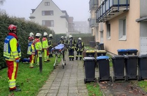 Feuerwehr Erkrath: FW-Erkrath: Zimmerbrand fordert Todesopfer