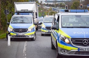 Kreispolizeibehörde Märkischer Kreis: POL-MK: Erneute Großkontrolle an den offiziellen und inoffiziellen Umleitungsstrecken der A 45