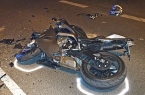 Polizei Mettmann: POL-ME: Motorradfahrer nach Verkehrsunfall schwer verletzt - Monheim - 2004163