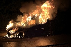 Polizeiinspektion Stade: POL-STD: Sechs Autos bei Serie von Fahrzeugbränden in Stade beschädigt - Polizei sucht Zeugen