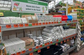 Hornbach Baumarkt AG: Pressemitteilung: HORNBACH und „meine ernte“ bauen Produktangebot für naturnahes Gärtnern aus