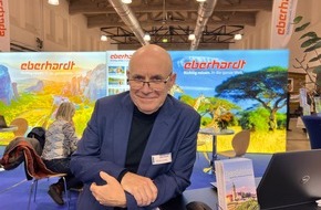 Eberhardt TRAVEL GmbH: Reisemesse Dresden: Dr. Uwe Lorenz erläutert die Buchungsstimmung