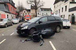 Polizei Aachen: POL-AC: Zwei Verletzte bei Verkehrsunfall