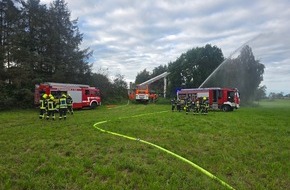Kreisfeuerwehrverband Rendsburg-Eckernförde: FW-RD: Feuer im Wohnhaus - eine Person verstorben