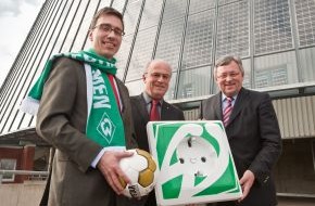 Werder Bremen GmbH & Co KG aA: Werder Bremen-Presseservice: Werder Strom für Werder-Fans von EWE und swb