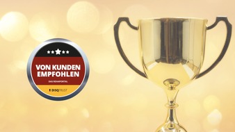 4QD - Qualitätskliniken.de GmbH: DAS REHAPORTAL mit DISQTrust-Siegel „Von Kunden empfohlen“ ausgezeichnet