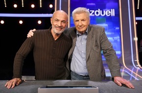 ARD Das Erste: Das Erste / "Quizduell-Olymp" mit Werner Schneyder und Heiner Lauterbach am Freitag, 7. September 2018, um 18:50 Uhr im Ersten