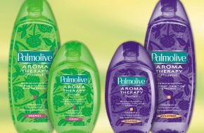 Colgate Palmolive: Nouveauté pour les fans du bien-être : le lancement par Palmolive de
gels Aromatherapy pour la douche