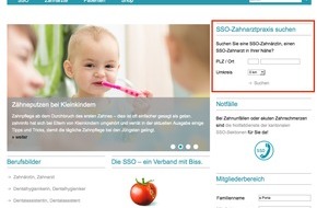 Schweizerische Zahnärzte-Gesellschaft SSO: Mit drei Klicks zum Zahnarzt SSO