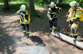 Feuerwehr Herdecke: FW-EN: Fünf Einsätze für die Freiw. Feuerwehr - Zwei Brände in Waldgebieten.
