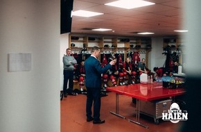 Kölner Haie: "Full access" auch in der Kabine - Kölner Haie veröffentlichen Eishockey-Dokumentation "Unter Haien"