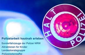 Polizei Steinfurt: POL-ST: Kreis Steinfurt, Tag der Polizei Polizeiarbeit hautnah erleben