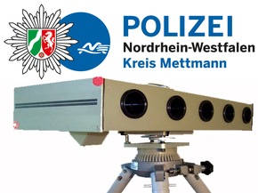 POL-ME: Geschwindigkeitsmessungen in der 09. KW - Kreis Mettmann - 1902144
