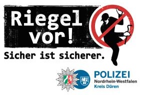 Polizei Düren: POL-DN: Schmuck und Bargeld bei Einbrüchen erbeutet - Hinwiese bitte unter 110 an die Polizei