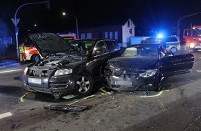 Kreispolizeibehörde Viersen: POL-VIE: Viersen: Rotlicht missachtet? Unfall fordert drei Verletzte