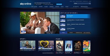 Sky Deutschland: Sky Online - der neue Weg zu Sky: Der einfache und flexible Zugang zu vielen der besten und exklusivsten Inhalte von Sky (FOTO)