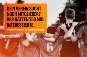 Deutscher Turner-Bund e. V. (DTB): Zehn Jahre #BeActive / DTB startet mit neuer Kampagne in die Europäische Woche des Sports