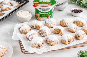 Andechser Molkerei Scheitz GmbH: F&uuml;r perfekte Backergebnisse: Neuer ANDECHSER NATUR Bio-Quark zum Backen