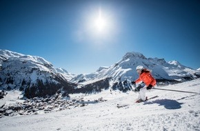Lech-Zürs Tourismus GmbH: Sonnenverwöhntes Skivergnügen in Lech Zürs am Arlberg - BILD