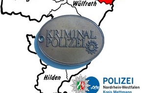 Polizei Mettmann: POL-ME: Silberner Tandemachsanhänger entwendet - Velbert-Langenberg - 1901055