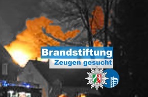 Polizeipräsidium Oberhausen: POL-OB: Sechs Brandstiftungen beschäftigen Ermittler - Haben Sie etwas Verdächtiges bemerkt?