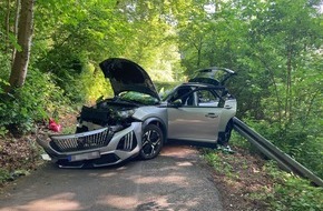 Polizei Mettmann: POL-ME: Kontrolle verloren und gegen Baum geprallt - 2506052