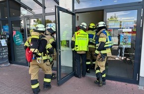Feuerwehr Herdecke: FW-EN: Brand im Gebäude und Brandmeldealarm in Supermarkt am Ostersamstag