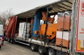 Polizei Braunschweig: POL-BS: Kontrolle des gewerblichen Güterverkehrs fördert wiederum eine Vielzahl schwerwiegender Mängel und Verstöße zu Tage