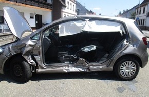 Polizeidirektion Kaiserslautern: POL-PDKL: Bei Wendemanöver schwer verletzt