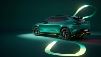 Aston Martin vereint in dem einzigartigen DBX707 AMR24 seine überragende Rennsporthistorie der Formel 1® mit dem Supersportwagen unter den SUV