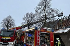Kreisfeuerwehrverband Segeberg: FW-SE: Großfeuer in Wulfsfelde