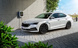 Skoda Auto Deutschland GmbH: SKODA OCTAVIA jetzt auch als iV-Version mit Plug-in-Hybridantrieb bestellbar