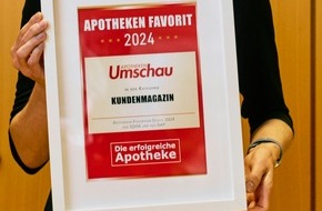 Wort & Bild Verlagsgruppe - Unternehmensmeldungen: "Apotheken-Favoriten 2024": Apotheken Umschau ist spitze