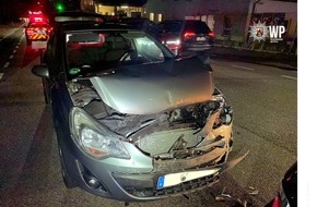 Polizeidirektion Kaiserslautern: POL-PDKL: Zu wenig Abstand und zu unaufmerksam?