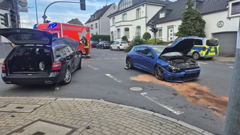 Feuerwehr Sprockh&ouml;vel: FW-EN: Zwei Verletzte nach Verkehrsunfall