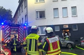 Feuerwehr Bochum: FW-BO: Wohnungsbrand in der Bochumer Innenstadt - Zwei verletzte Personen