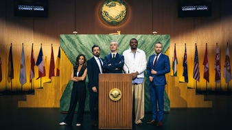 ZDF: "ZDF Magazin Royale" präsentiert Treffen der "International Comedy Union" mit Jan Böhmermann