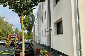 Feuerwehr Ratingen: FW Ratingen: Wohnungsbrand auf der Duisburger Stra&szlig;e