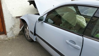 Polizeidirektion Worms: POL-PDWO: Verkehrsunfall unter Alkoholeinwirkung