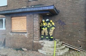 Feuerwehr Xanten: FW Xanten: Gemeinsame Einsatzübung der Einheiten Xanten-Birten und Lüttingen