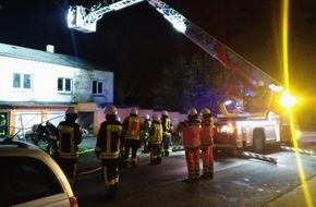 Feuerwehr Hattingen: FW-EN: Hattinger Feuerwehr rückte zum Jahreswechsel zu zehn Einsätzen aus