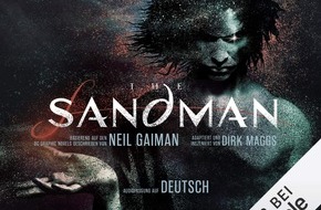 Audible GmbH: Hörbuch-Tipp: "The Sandman"- Neil Gaimans Graphic Novel Legende erstmals als aufwendig produziertes Audible Original