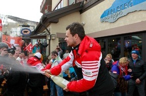 Lech Zürs Tourismus GmbH: Die Eidgenossen übernehmen die Arlberg Lounge - BILD/VIDEO