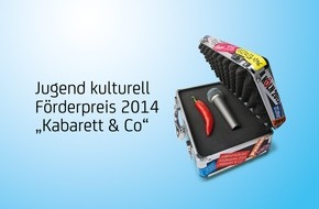 HypoVereinsbank: HypoVereinsbank sucht "komische" Talente / Jugend kulturell Förderpreis "Kabarett & Co" - Jetzt bewerben