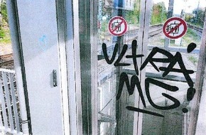 Kreispolizeibehörde Heinsberg: POL-HS: Sachbeschädigung durch Graffiti/ Stadt lobt Belohnung aus